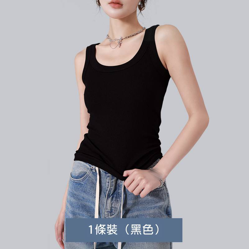 百搭螺紋背心